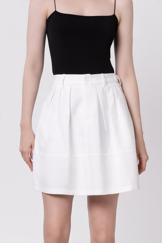 The Valley Pleated Mini Skirt