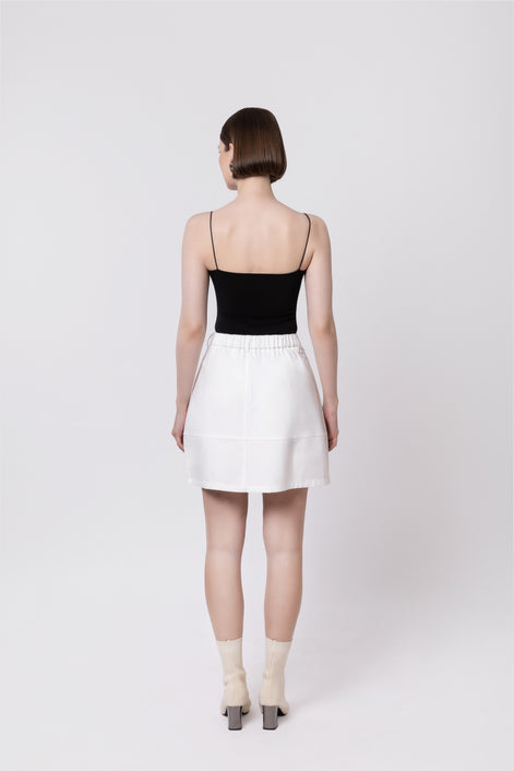 The Valley Pleated Mini Skirt