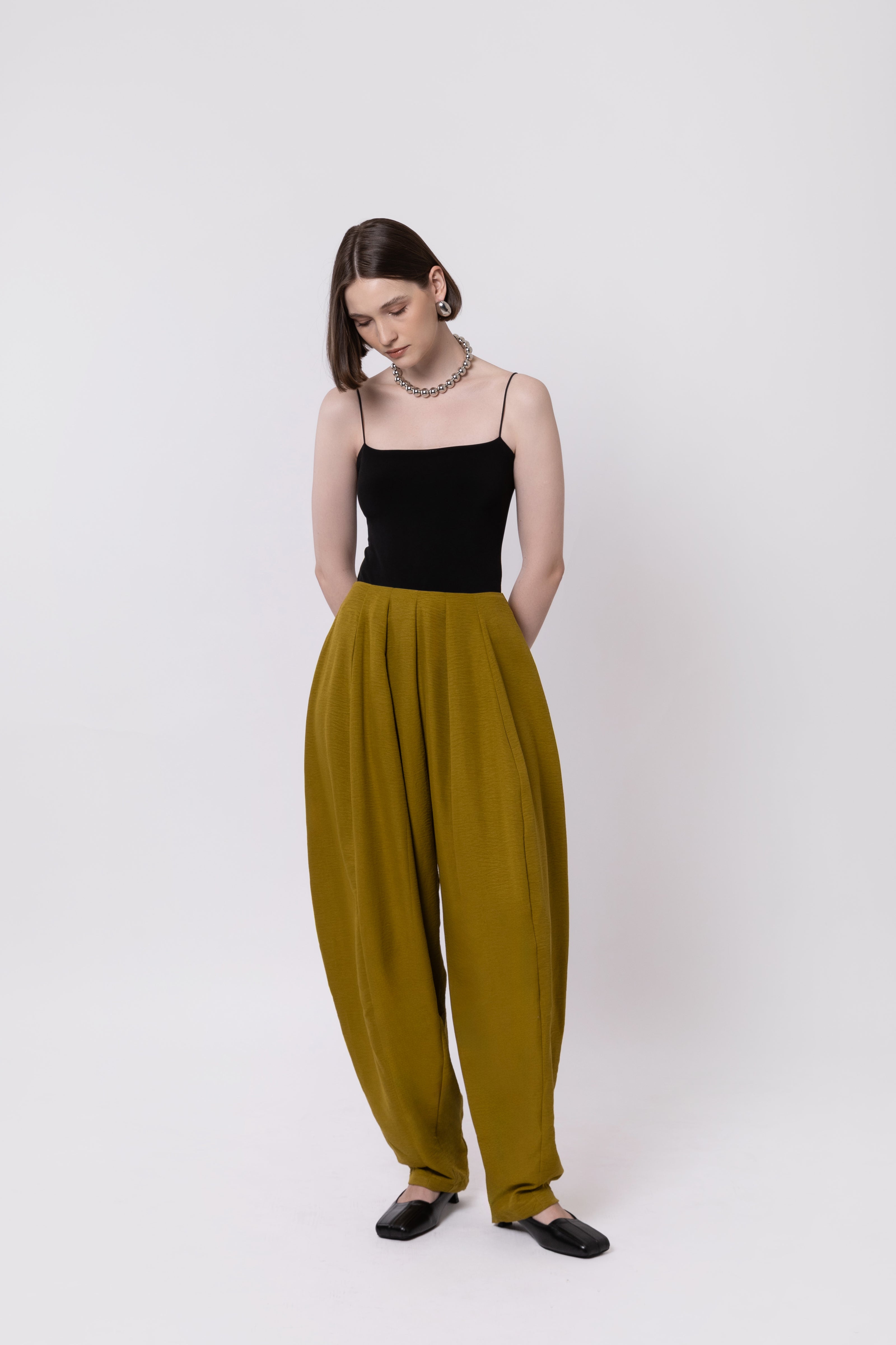 The Sculpted Barrel Pants