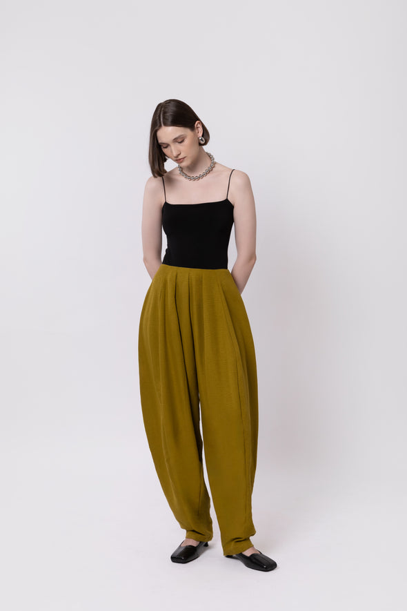 The Sculpted Barrel Pants