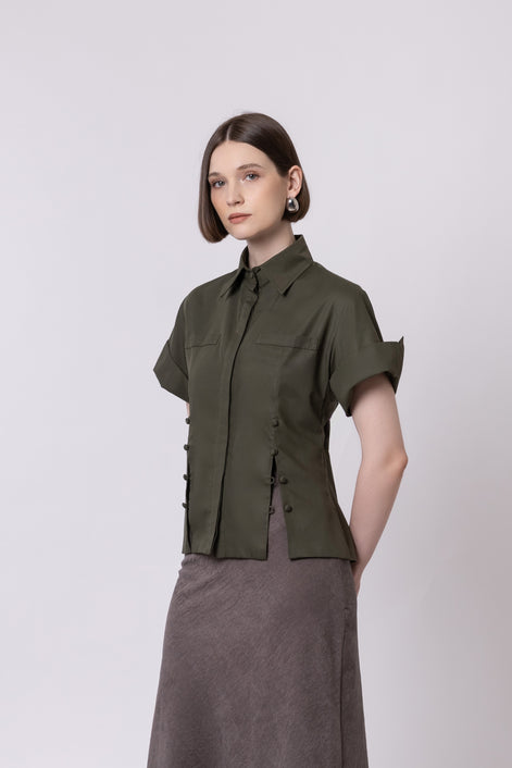 The Ridge Side Slit Shirt