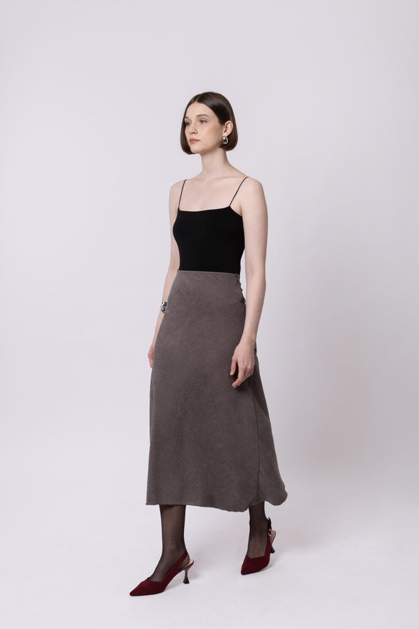 Sena Suede Skirt