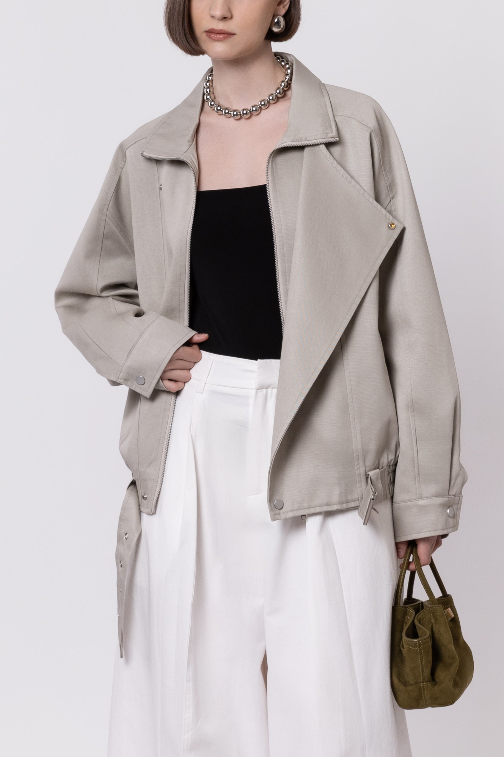 The Sculpted Wrap Jacket