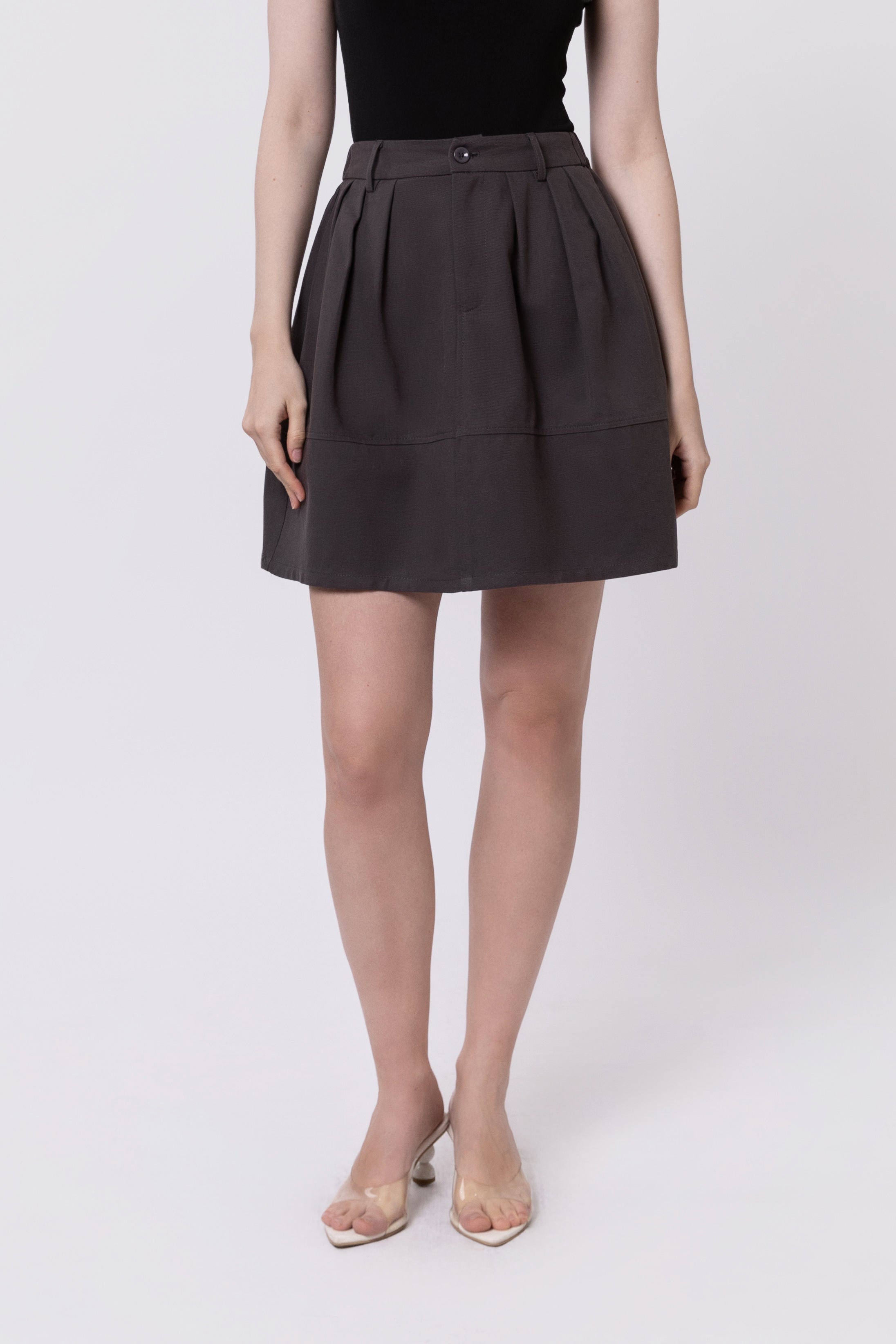 The Valley Pleated Mini Skirt