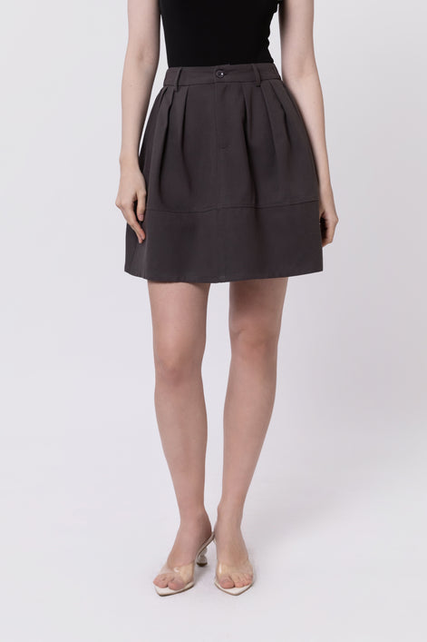 The Valley Pleated Mini Skirt