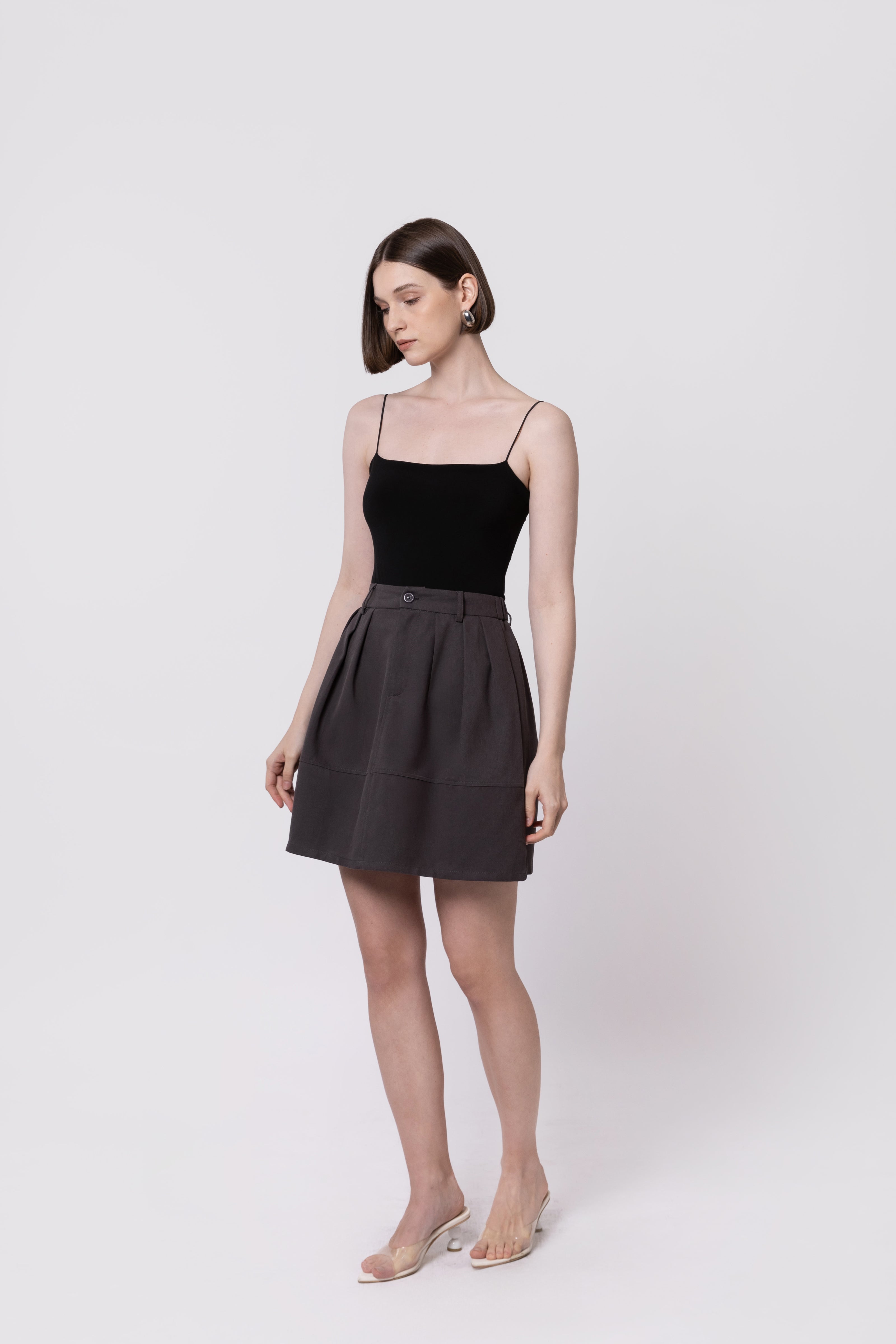 The Valley Pleated Mini Skirt