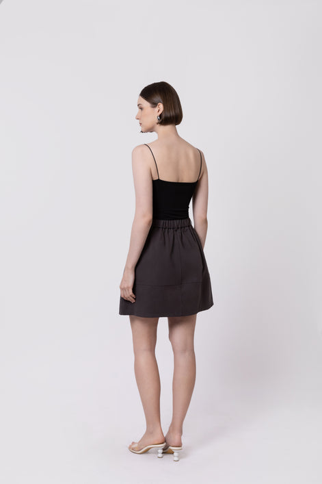 The Valley Pleated Mini Skirt