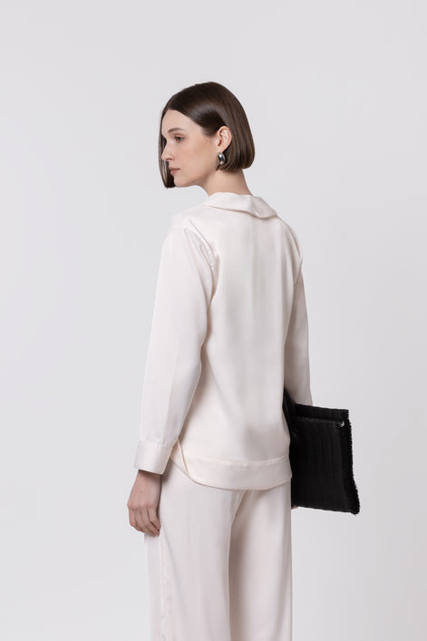 The Prism Satin Blouse