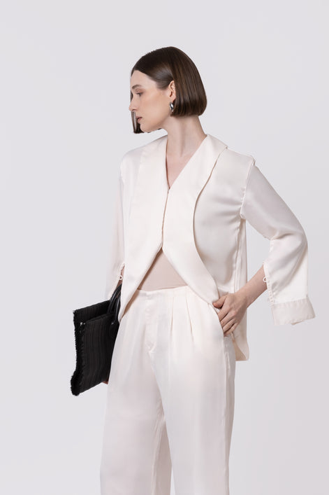 The Prism Satin Blouse