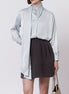 The Cascade Drape Blouse
