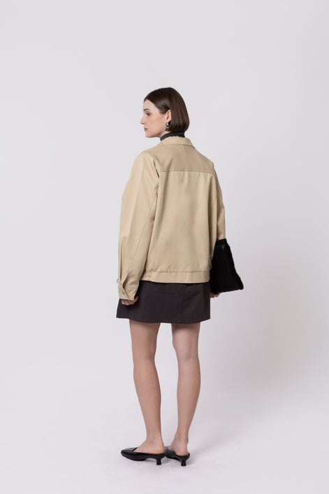 The Sculpted Wrap Jacket