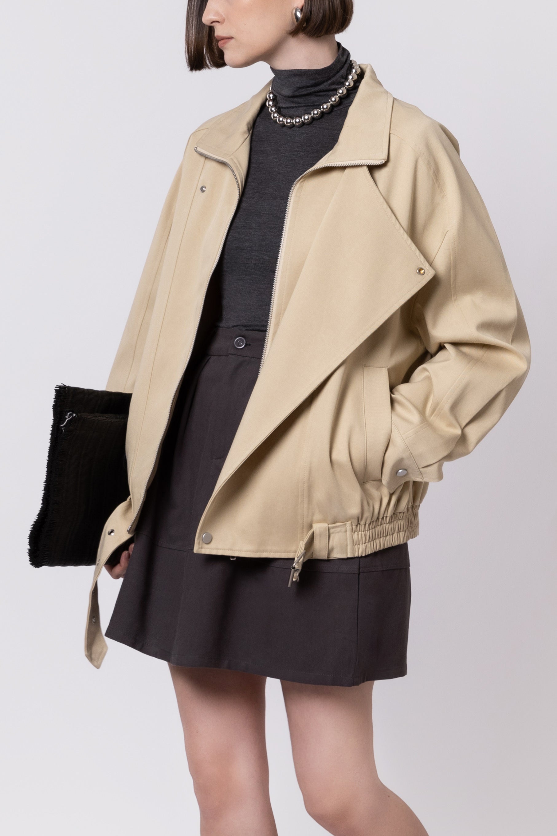 The Sculpted Wrap Jacket