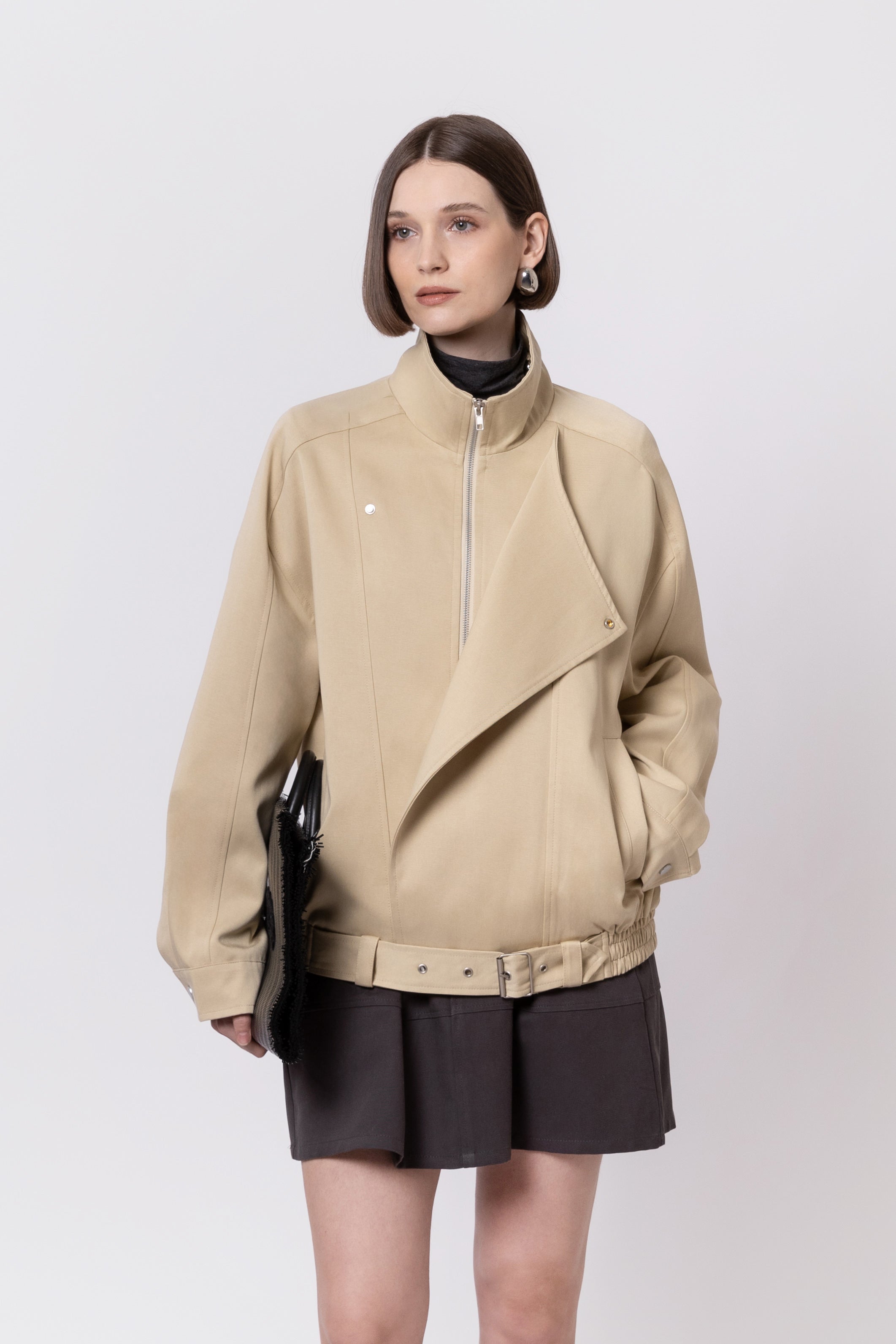The Sculpted Wrap Jacket