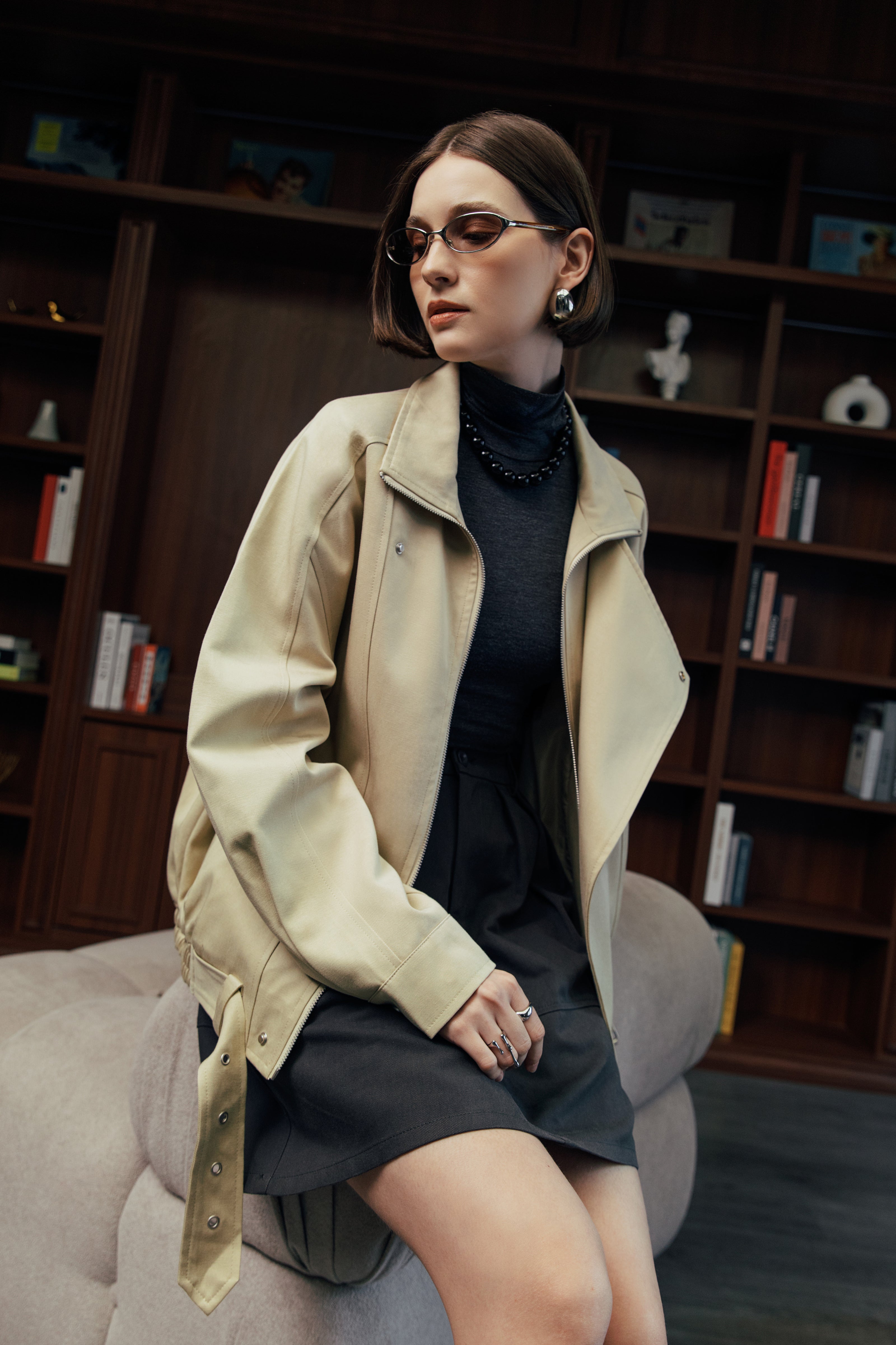 The Sculpted Wrap Jacket